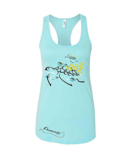 Ocean Surf Fitted Tank Top, Athletic Tank Top, Tank Tops for Women,yoga Tank  Top, Workout Tank Top,active Wear, Ocean Water, Blue Ocean Tank -   Canada