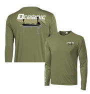 2024 "Flats Action" Mens Performance LS Tee