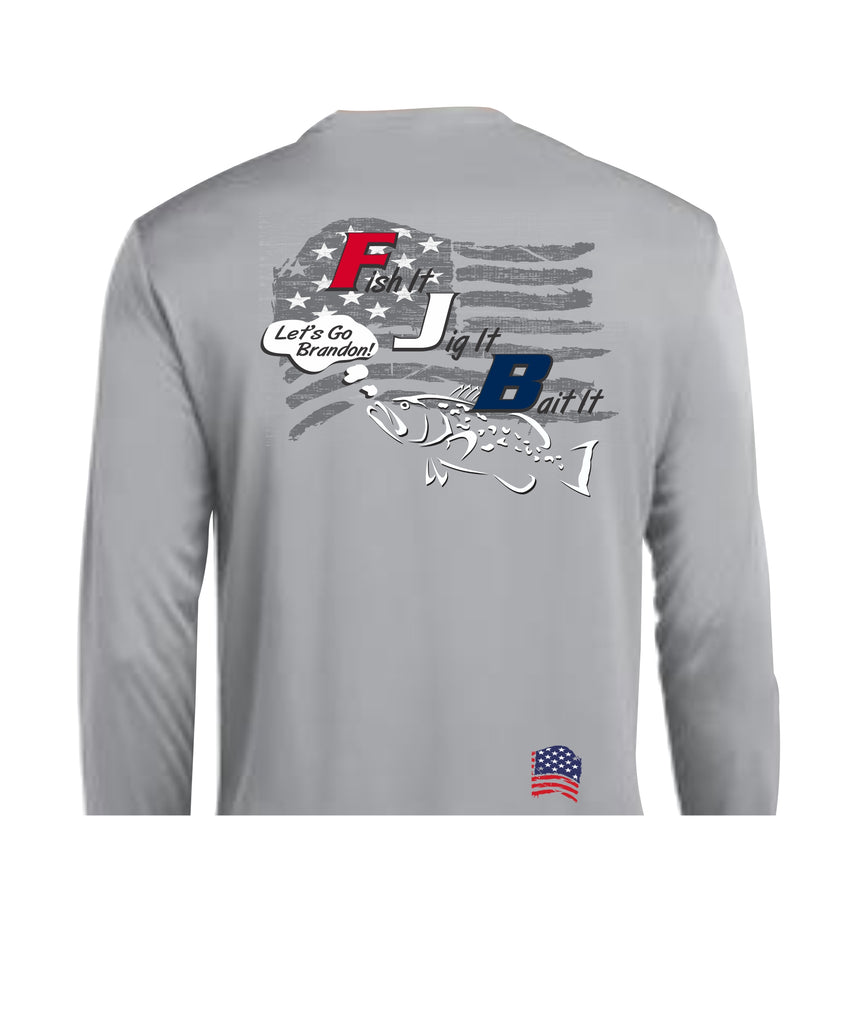 Long Sleeve Fishing Shirt - When Life Gets Complicated I Go